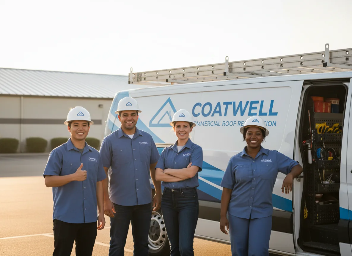 Commercial roof coating company in Silver Springs, NY